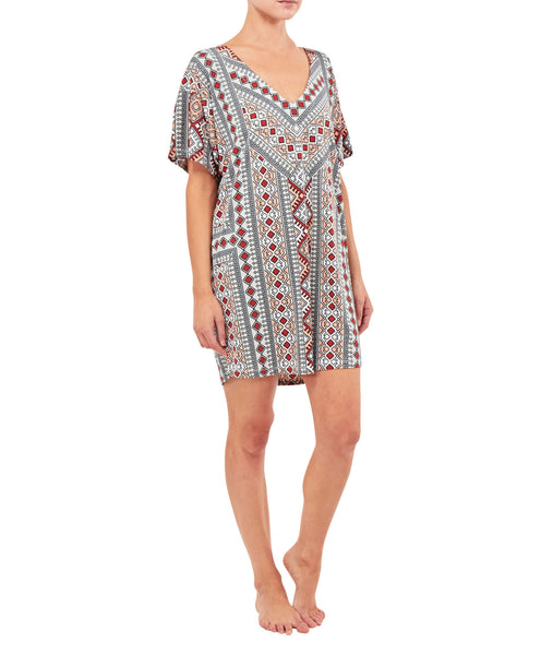 Vervou Dress- Terracotta