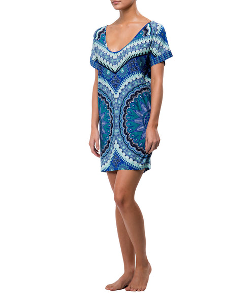 Sun Dress- Egyptian Blue