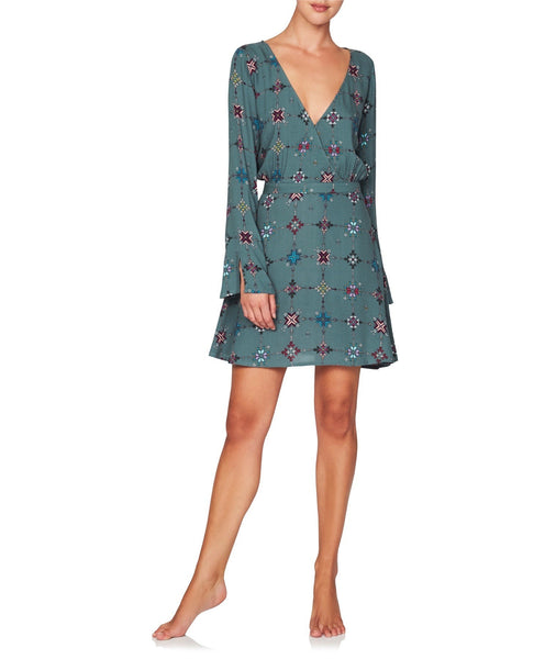 Tambour Dress- Olive