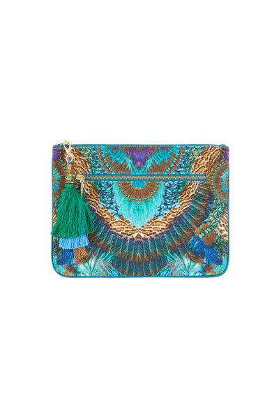 Small Canvas Clutch- The Creator