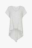 This Vivacious Heart Tee- Grey