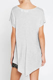This Vivacious Heart Tee- Grey