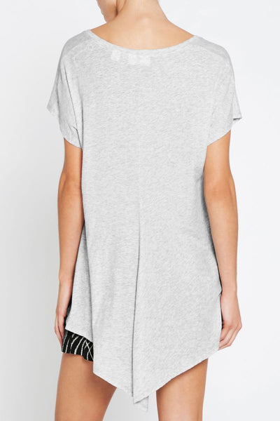 This Vivacious Heart Tee- Grey