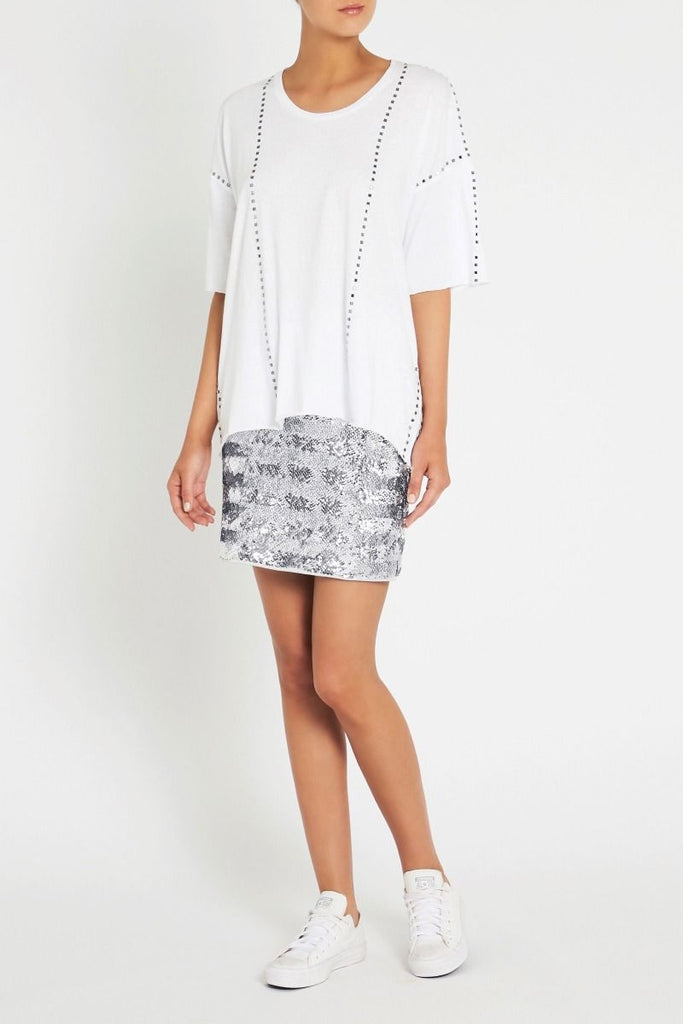 Tightrope Tee- White