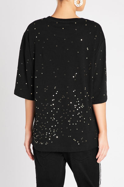 Tomorrow Never Knows Tee- Black