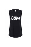 Classic Logo Tank- Black/White