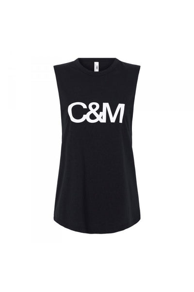 Classic Logo Tank- Black/White