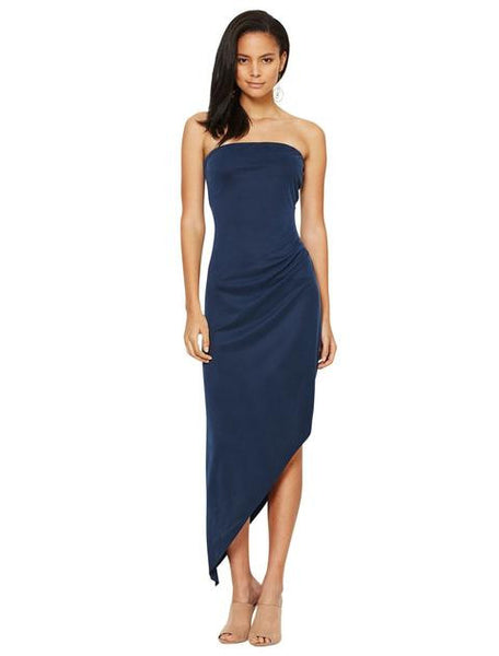 Bay Moon Asymmetrical Dress- Deep Sea