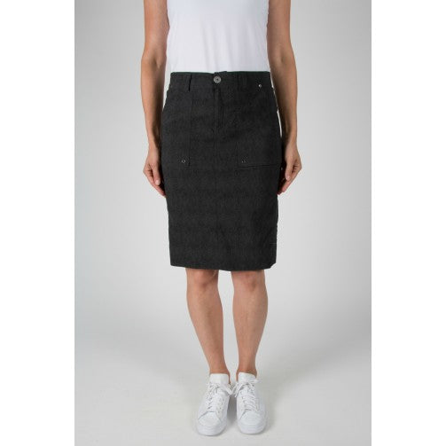 Acrobat Cobra Skirt- Charcoal/Black