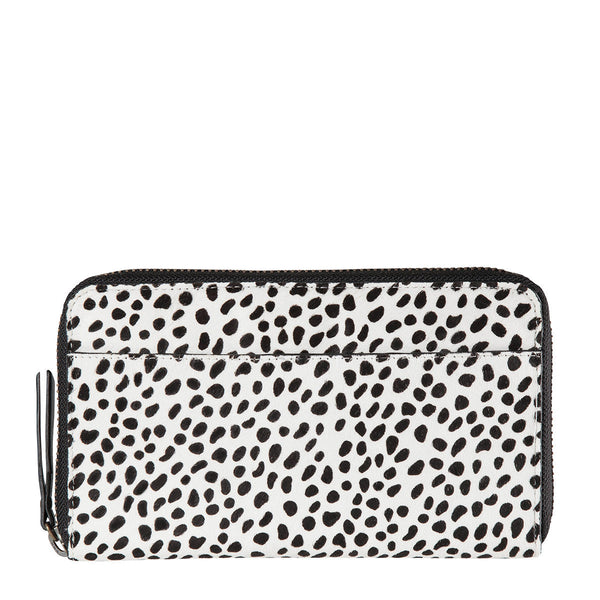 Deliah Wallet- Snow Cheetah