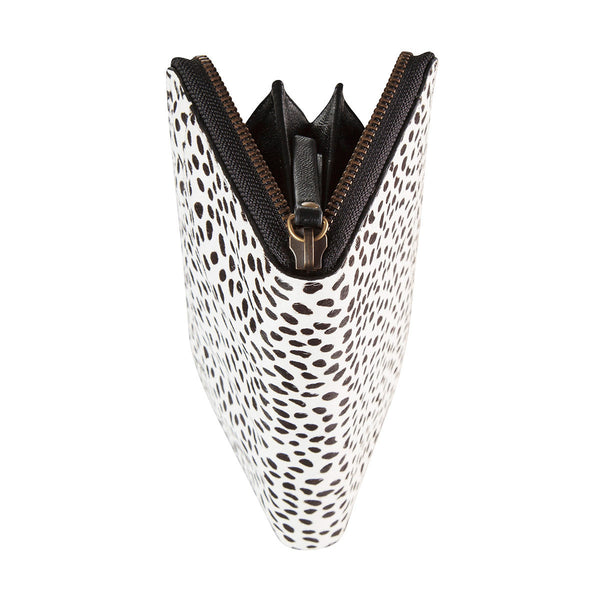 Deliah Wallet- Snow Cheetah