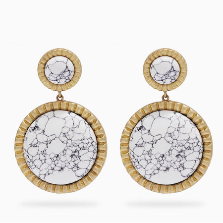 Anais Earrings- White