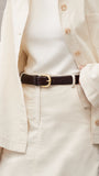 THE VARZI BELT- ESPRESSO