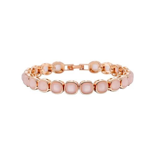 Darling rose gold pink crystal bracelet