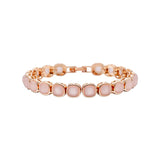Darling rose gold pink crystal bracelet
