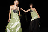 THE MALLORY CUPRO DRESS