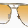 Capita- Brushed Gold Titanium / Orange Gradient Lens