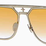 Capita- Brushed Gold Titanium / Orange Gradient Lens