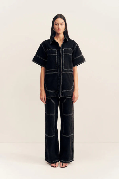 Mercer Short Sleeve Shirt - Black