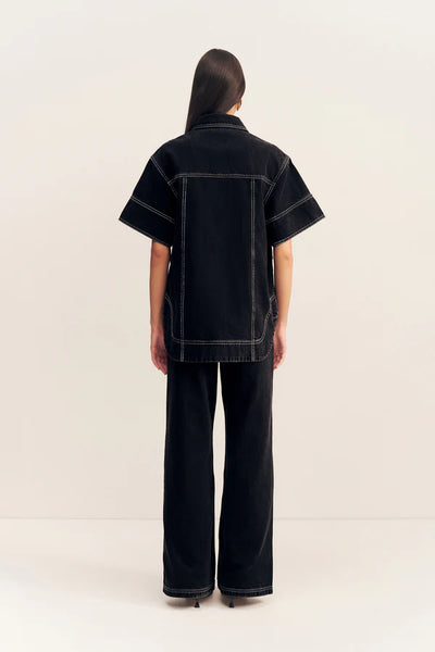 Mercer Short Sleeve Shirt - Black