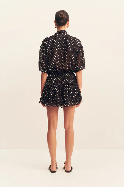 Houston Short Sleeve Neck Tie Shirt