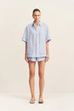 Tommy Linen Shirt - Sky