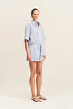 Tommy Linen Short - Sky