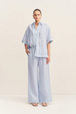 Tommy Linen Pant - Sky