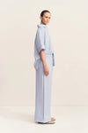Tommy Linen Pant - Sky