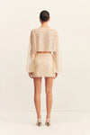 Everly Long Sleeve Top - Macadamia