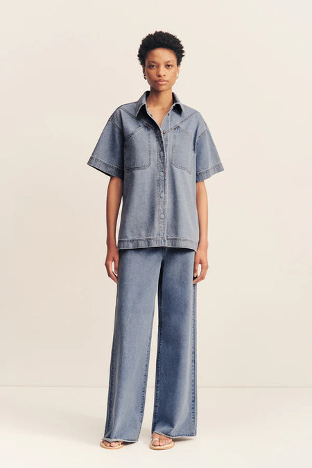 Lani Boot Cut Flared Pant - Black