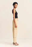 Ariana Cargo Tapered Pant - Sand