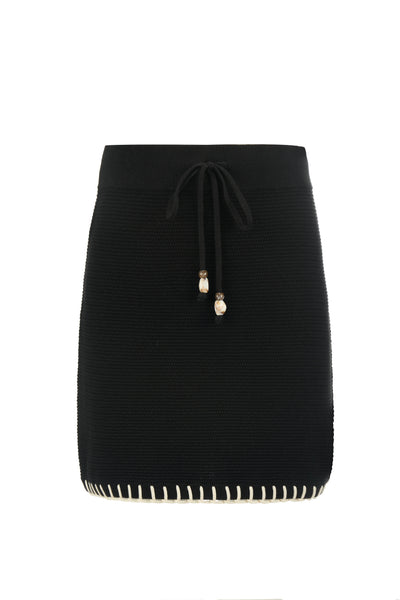 THE NEVE COTTON KNIT SKIRT