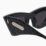 Savior- Gloss Black w. Gold Metal / Black Lens
