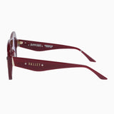 Bowery- Burgundy w. Gold Metal / Light Violet Lens