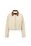 THE DUCKIE COTTON BOMBER JACKET