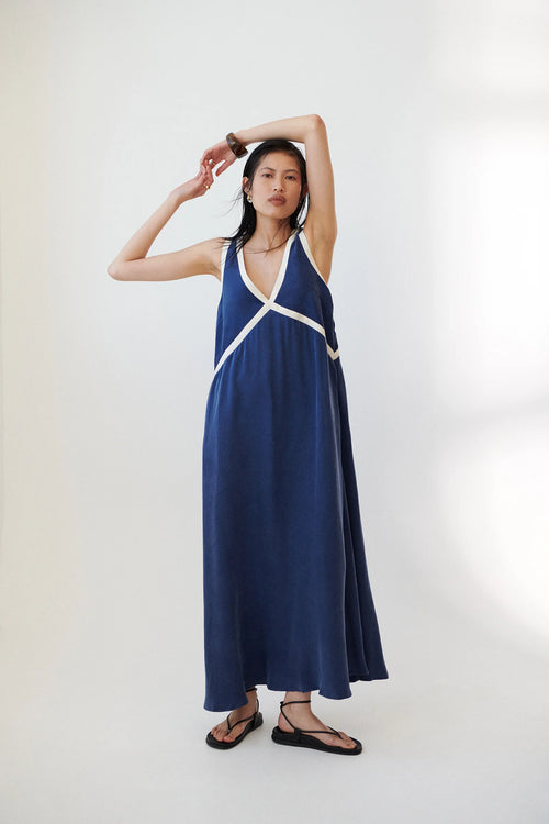 THE NAOMI DRESS- INK