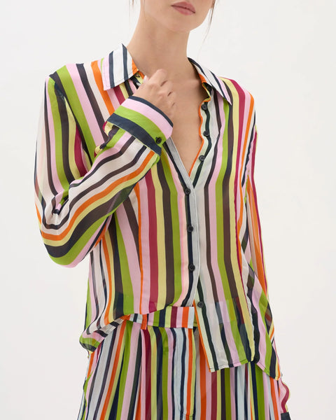 CARNIVALE STRIPE ASTRID SHIRT