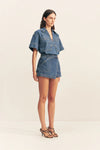 Raquel Wrap Detail Skort
