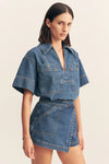 Raquel Wrap Detail Skort
