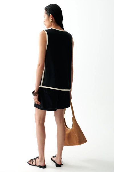 THE CLEMENT CUPRO TOP