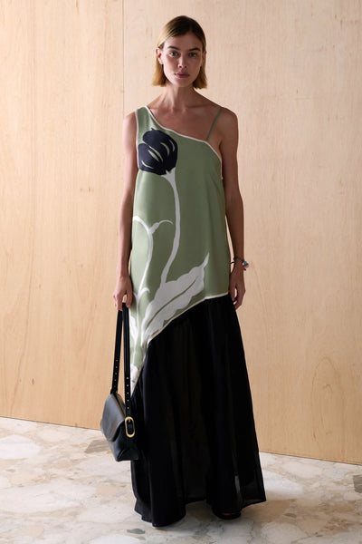 THE MALLORY CUPRO DRESS