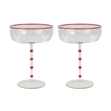 HUDSON S/2 COUPE GLASS CL/RED