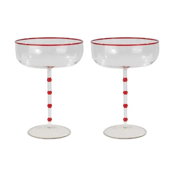 HUDSON S/2 COUPE GLASS CL/RED