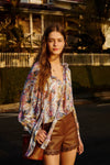 SEA GARDEN OFF-WHITE LONG SLEEVE