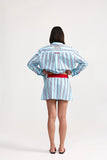 INDI SKIRT BLITHE CHERRY STRIPE