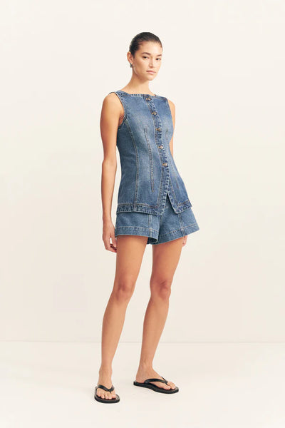 Raquel Vest - Vintage Blue