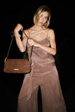 THE PAMELA BAG- PORTOBELLO CROC