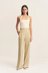 Wiley High Waisted Pant - Putty
