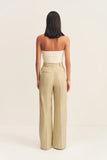 Wiley High Waisted Pant - Putty